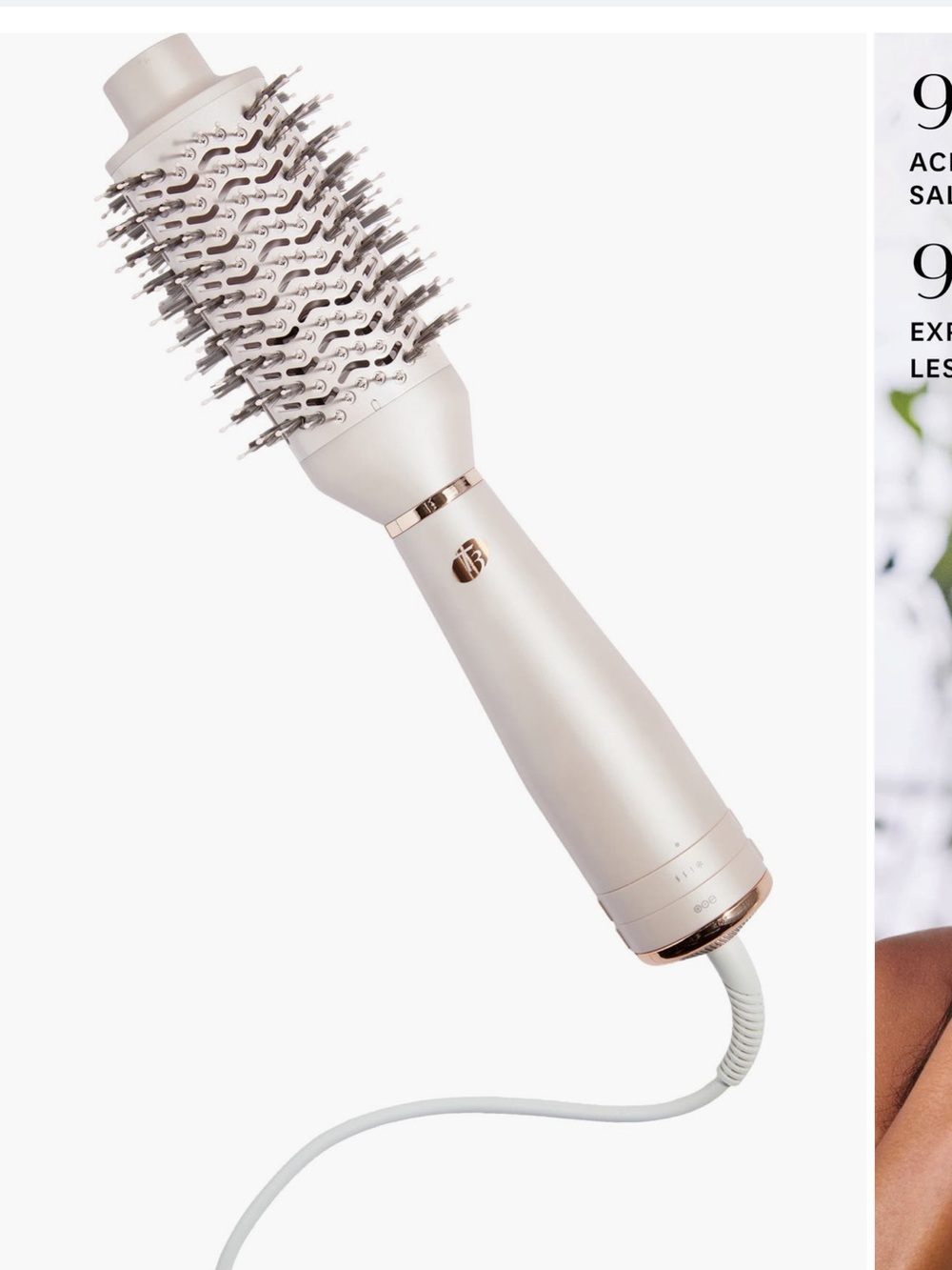 T3 rose gold blow dryer